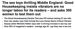 Illustration for article titled United Kingdom Scandalized By Middle-Aged Ladies Reviewing Their Favorite Vibrators